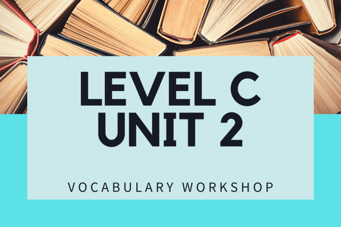 Vocabulary workshop level c unit 10