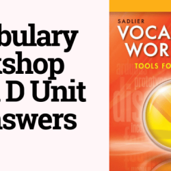 Vocabulary workshop level b unit 10 answers