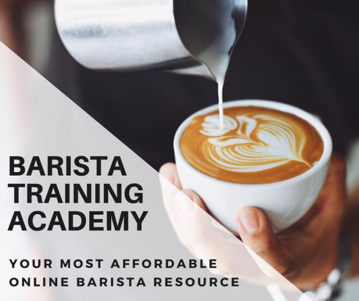 Free barista training manual pdf