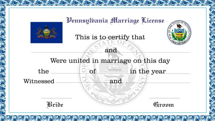 Marriage license in cumberland county pa