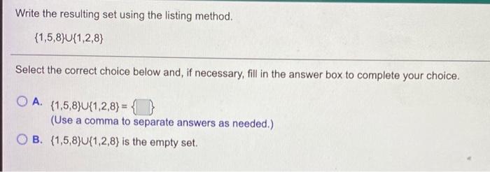 Method listing using resulting write set transcribed text show x4