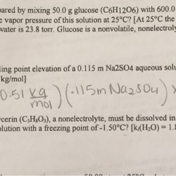 A solution is prepared using 0.125 g of glucose