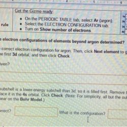 Student exploration electron configuration gizmo answers