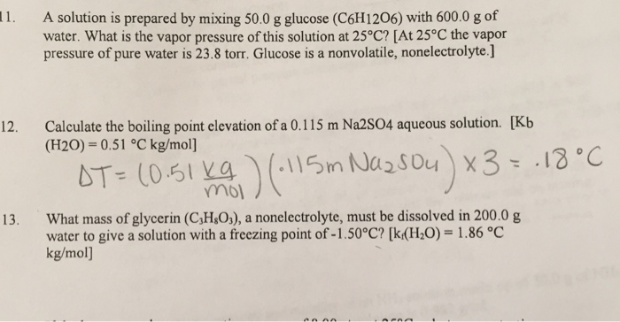 A solution is prepared using 0.125 g of glucose