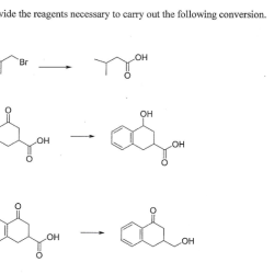 Provide reagents necessary carry following conversion reaction chegg predict transcribed text show